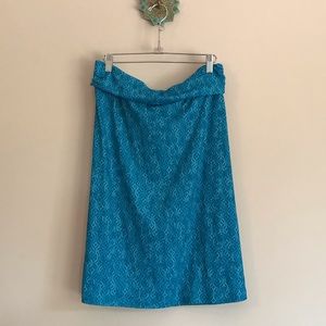 Foldover skirt, size M